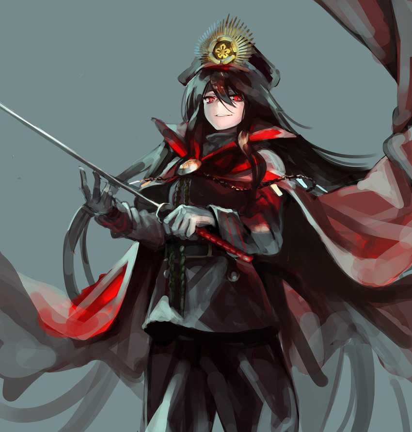 oda nobunaga (fate and 1 more) drawn by azuki_(azuki-taste)