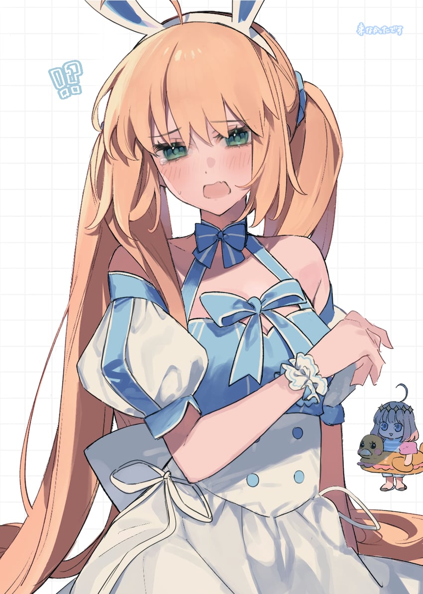 artoria pendragon, artoria caster, and oberon (fate and 1 more) drawn by uxco0