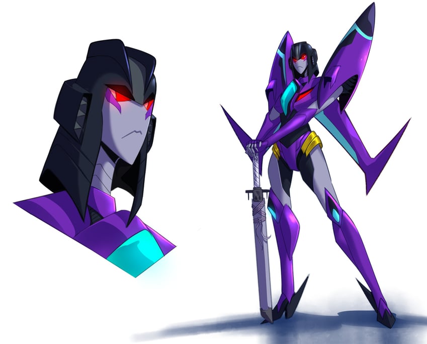 slipstream (transformers) drawn by octtotv