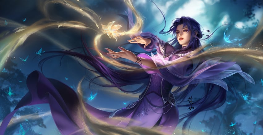 zi nu (qinshi mingyue) drawn by yang_kuang_bu_bei_xiaoyao_you