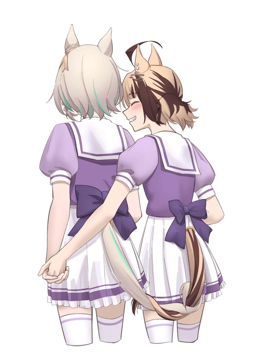 gigi murin and cecilia immergreen (hololive and 2 more) drawn by zaobanmeiling