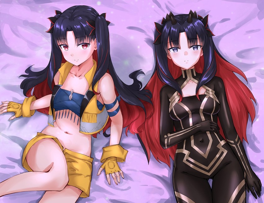 ishtar and space ishtar (fate and 1 more) drawn by leeshin0919