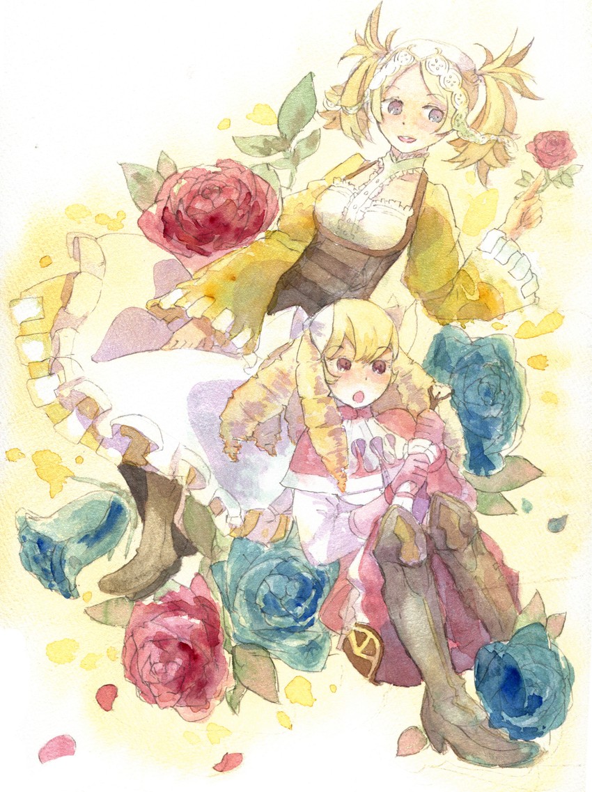 lissa and maribelle (fire emblem and 1 more) drawn by shirahagi_intetsu