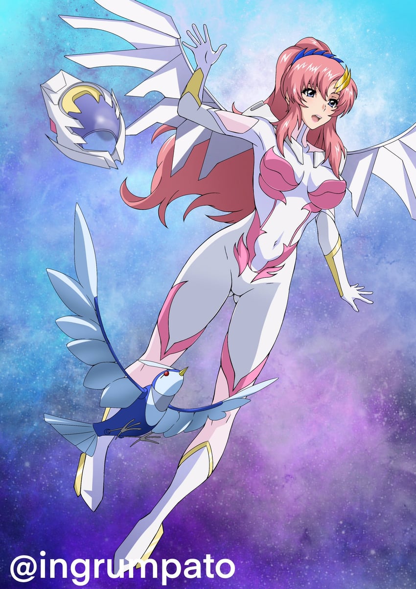 lacus clyne (gundam and 2 more) drawn by kyomeihibiki