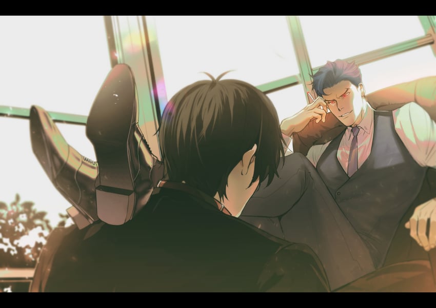 adam and kikuchi tadashi (sk8 the infinity) drawn by zongzi0428