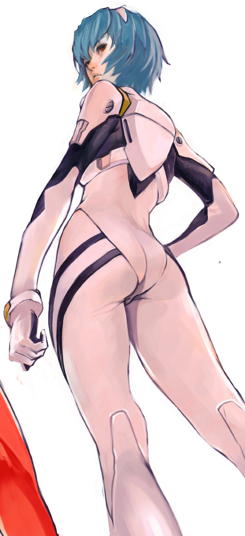ayanami rei (neon genesis evangelion) drawn by kiyohisa