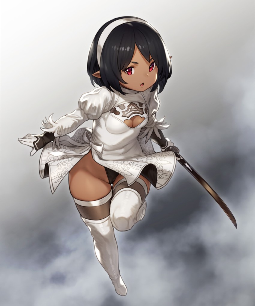 warrior of light and 2p (final fantasy and 3 more) drawn by houtengeki