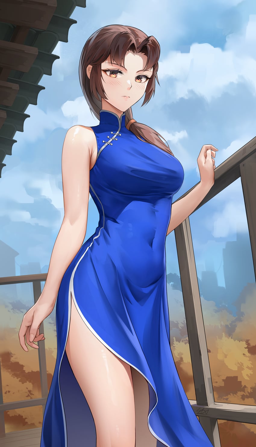 hong xiu ying (shenmue and 2 more) drawn by stormstx