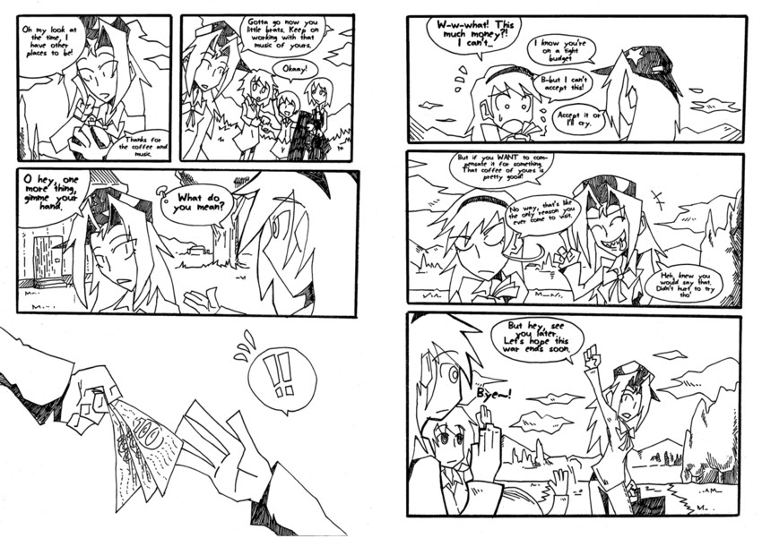 lunasa prismriver, merlin prismriver, lyrica prismriver, mima, and layla prismriver (touhou) drawn by setz