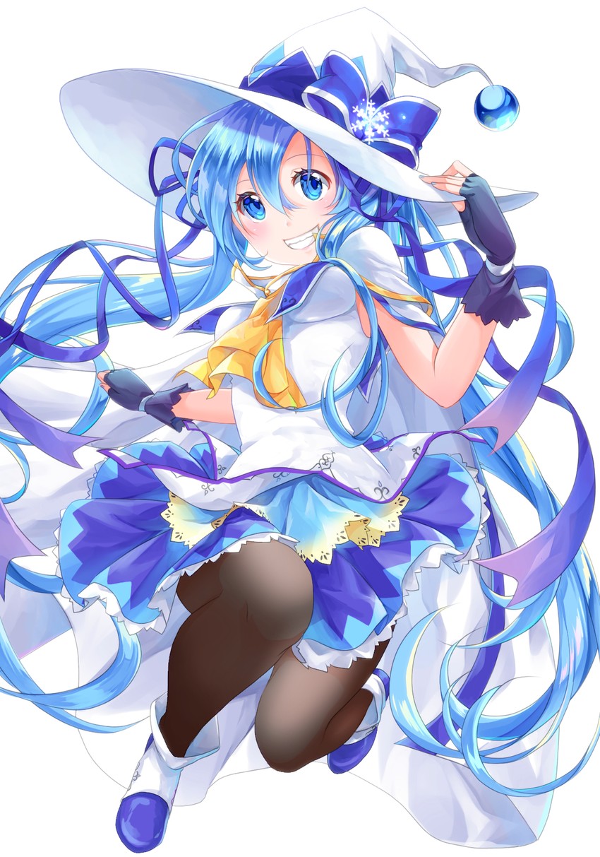 hatsune miku and yuki miku (vocaloid) drawn by aira_(exp)