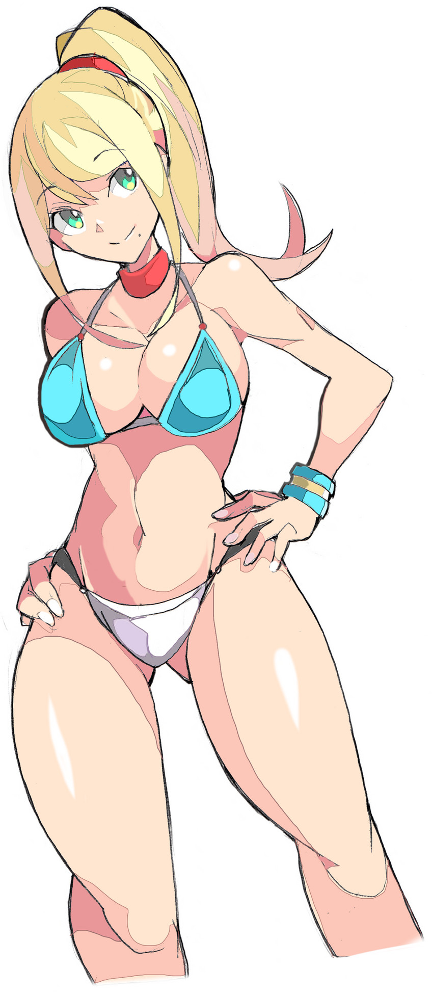 samus aran (metroid and 1 more) drawn by enpe