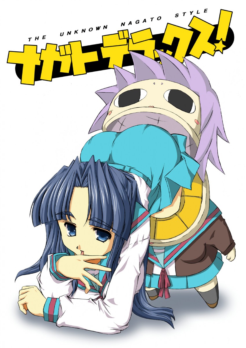 nagato yuki and asakura ryoko (suzumiya haruhi no yuuutsu and 1 more) drawn by ranshin
