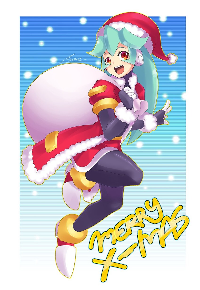 pandora (mega man and 1 more) drawn by shoutaro_saito