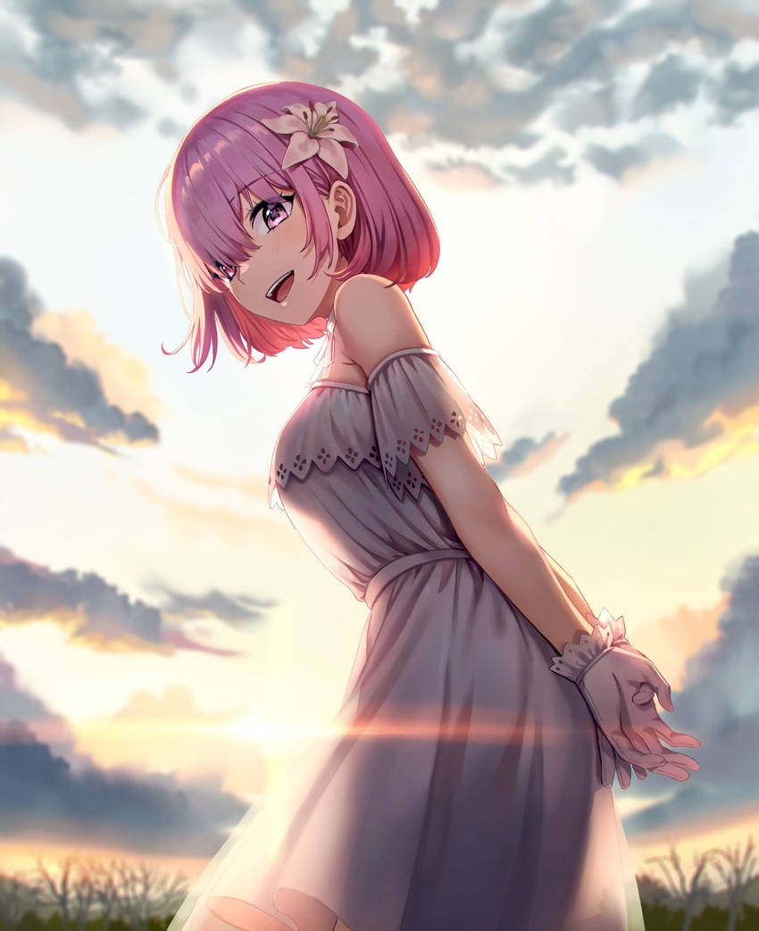 mash kyrielight (fate and 1 more) drawn by popuru