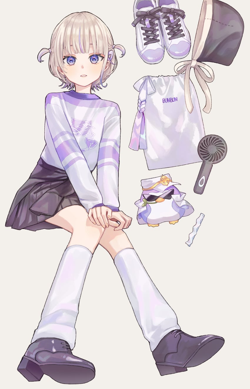 todoroki hajime and banpen (hololive and 1 more) drawn by fyuu-ka