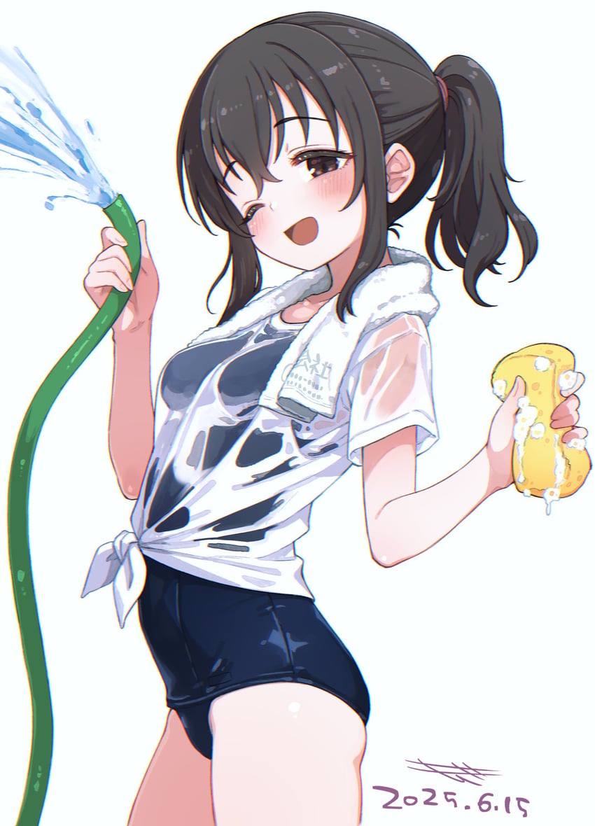 fujiwara hajime (idolmaster and 1 more) drawn by komodj