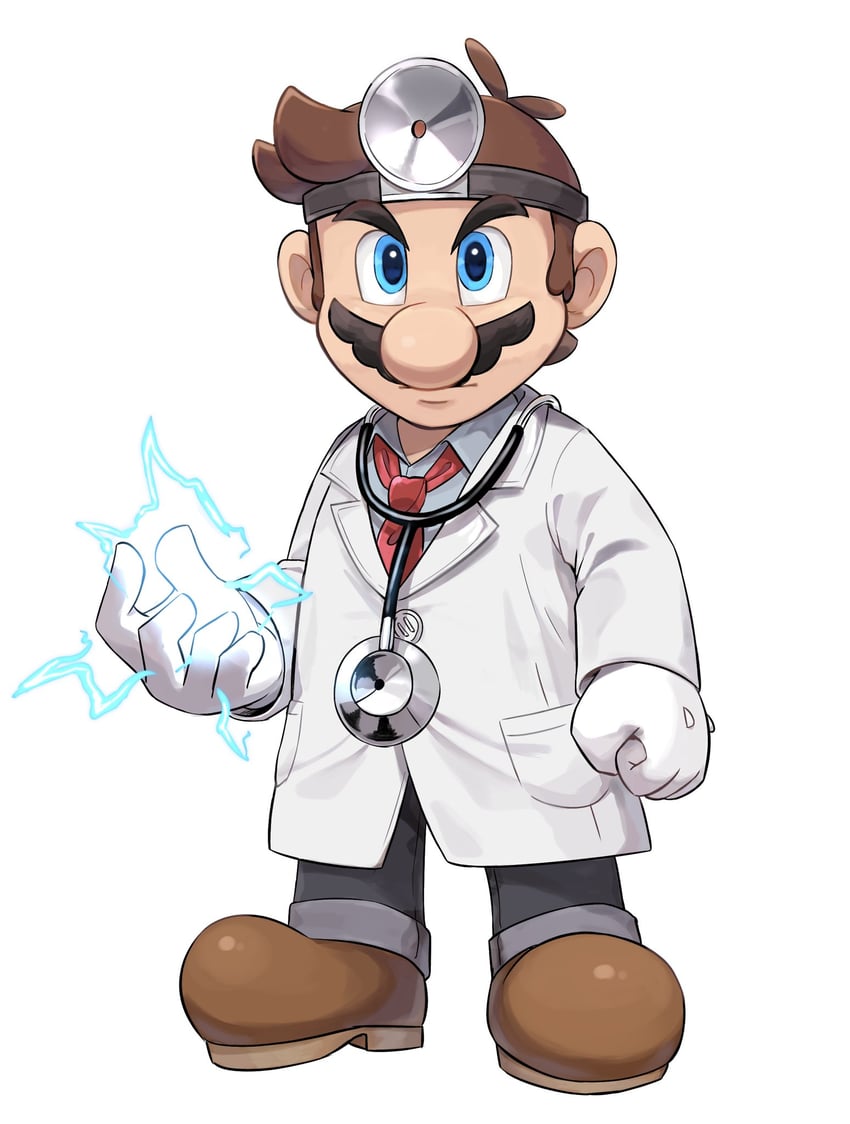mario and dr. mario (mario and 2 more) drawn by yamari_(ya_mari_6363)