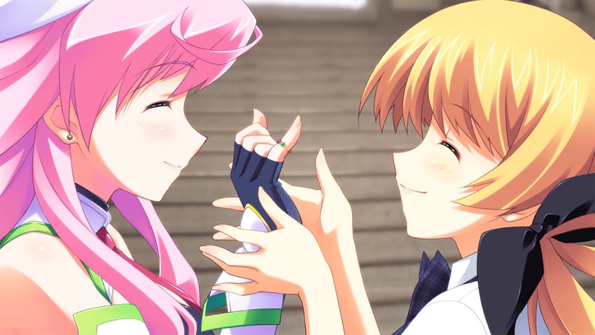 orihara kozue and seira orgel (chaos;head and 2 more) drawn by matsuo_yukihiro