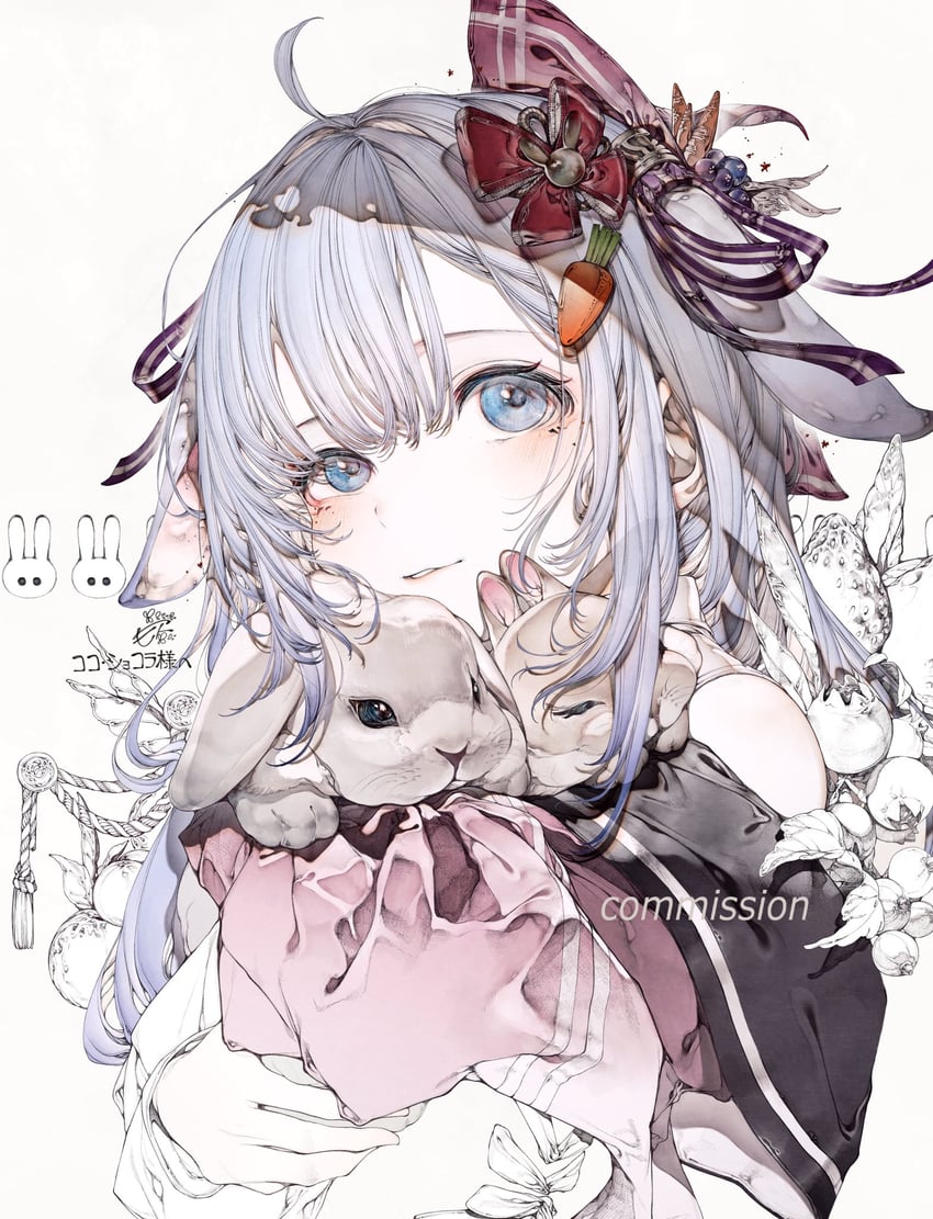 coco chocolat (indie virtual youtuber) drawn by hito_komoru