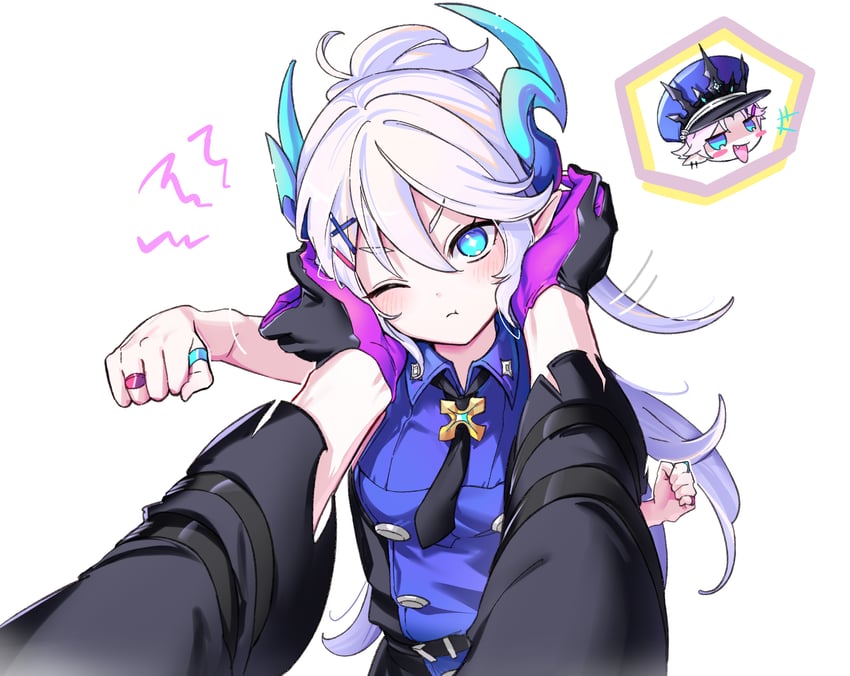 luciela r. sourcream, ciel, timoria, and abysser (elsword) drawn by tanjel