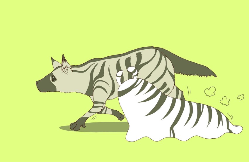 aardwolf, plains zebra, and savanna striped giant slug (kemono friends) drawn by tsuno_(ikkakusu)