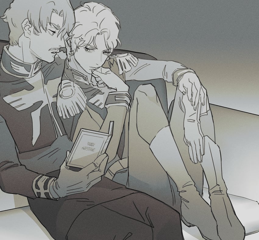 char aznable and challia bull (gundam and 1 more) drawn by mrtoen