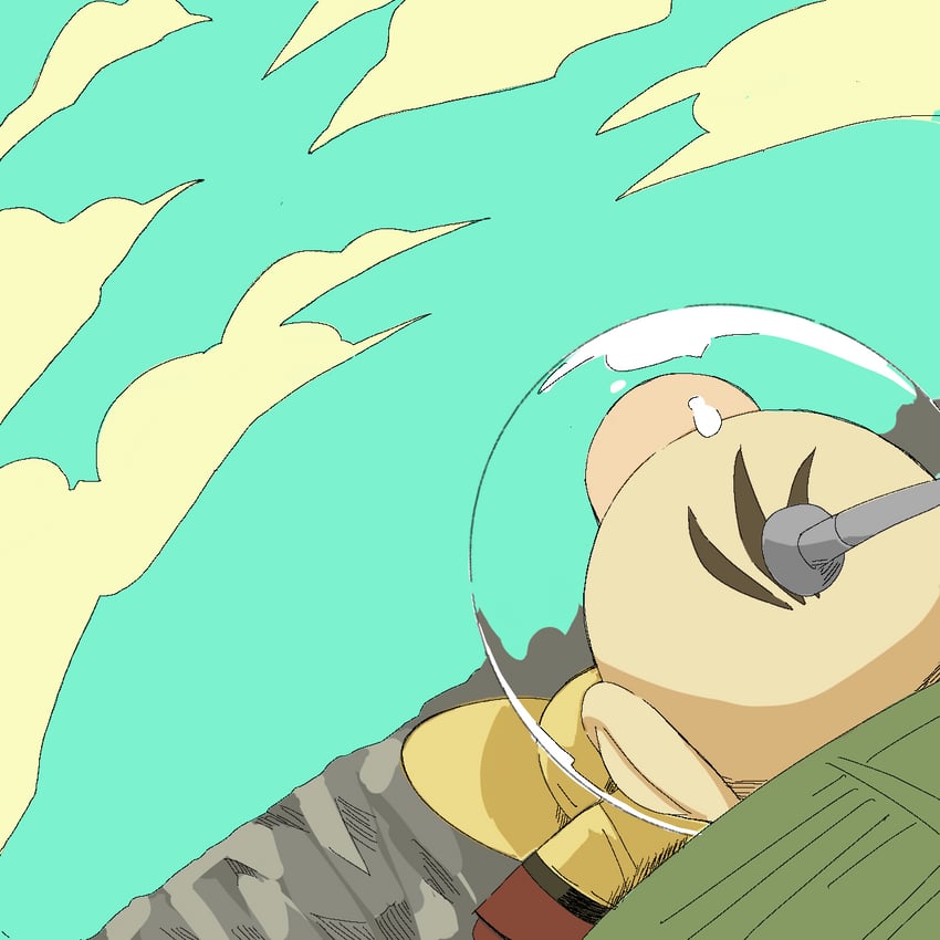 olimar (pikmin and 1 more) drawn by chikin_(toritoritori09)