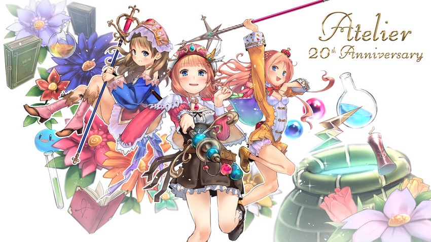 totooria helmold, rorolina frixell, merurulince rede arls, and puni (atelier and 3 more) drawn by sumi_(oyasumie)
