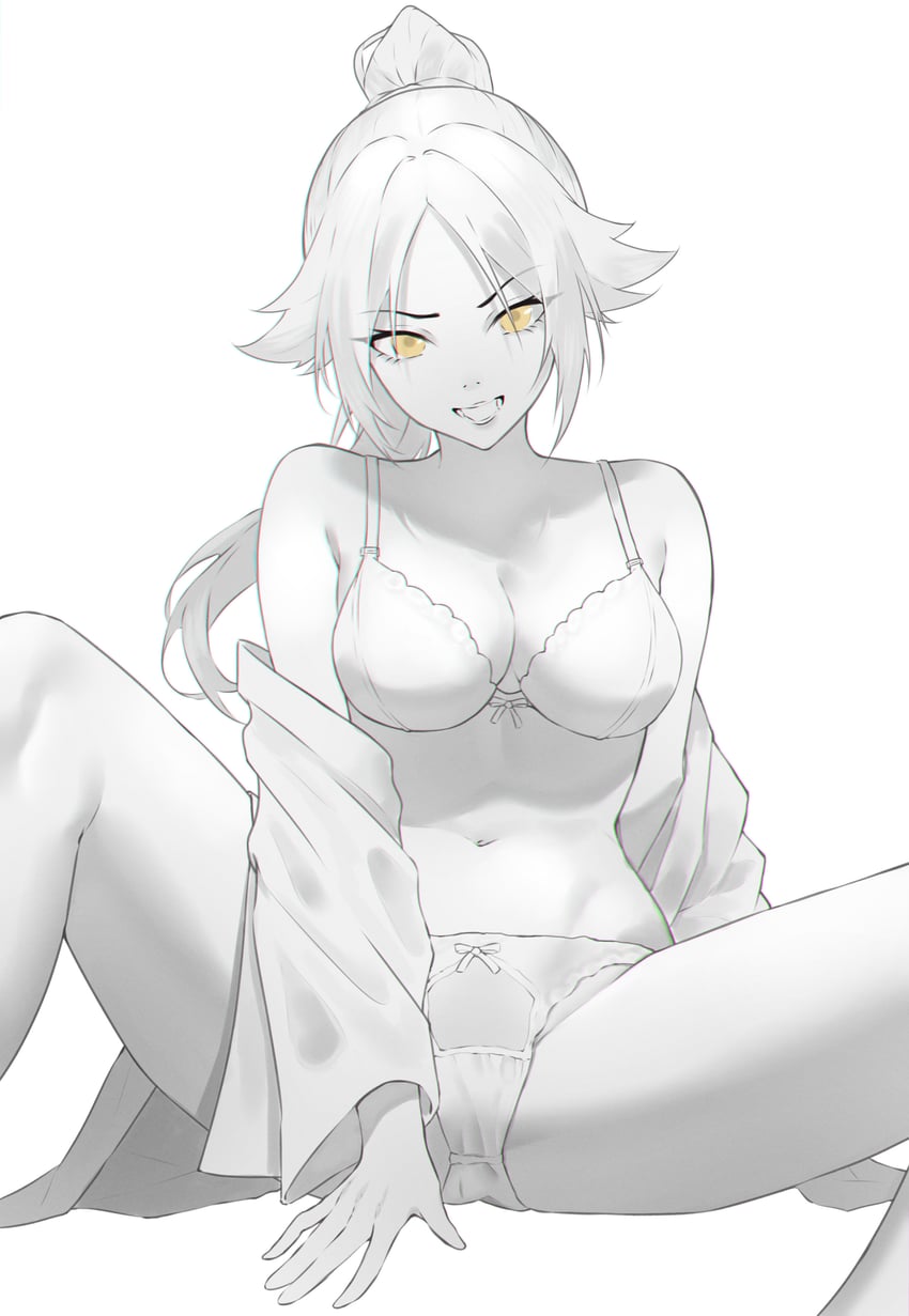 shihouin yoruichi (bleach and 1 more) drawn by izei1337
