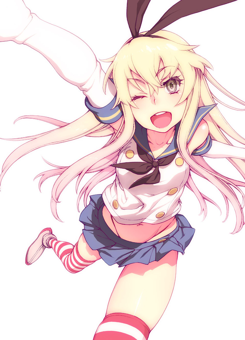 shimakaze (kantai collection) drawn by hijiri_rei
