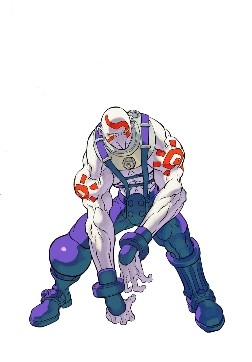 necro (street fighter and 1 more) drawn by nishimura_kinu