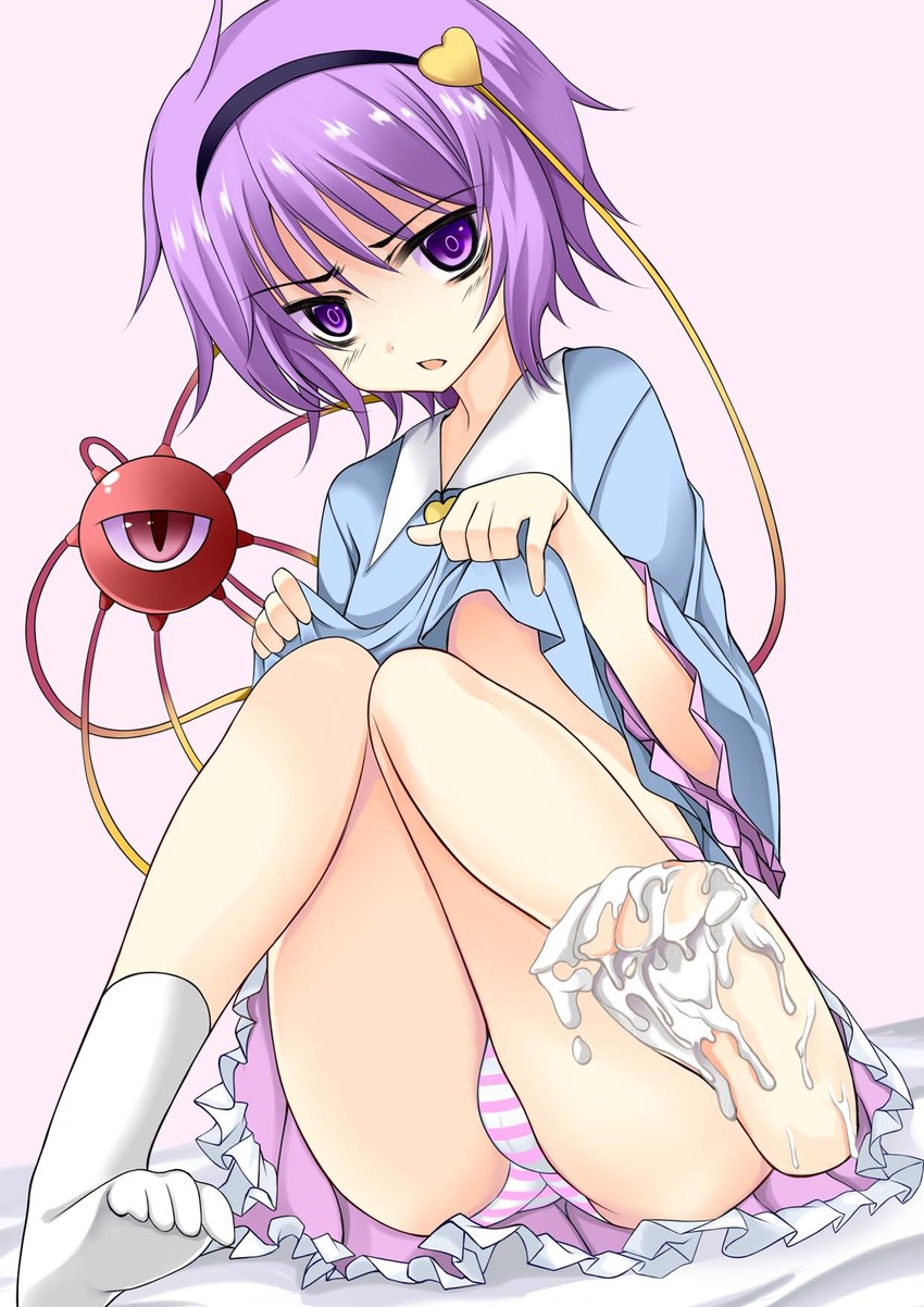 komeiji satori (touhou) drawn by kusano_(torisukerabasu)