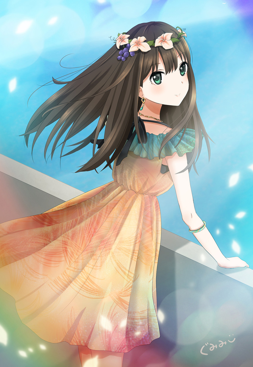 shibuya rin (idolmaster and 1 more) drawn by inika