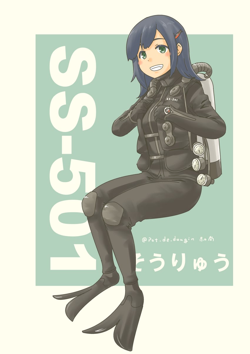 souryuu and js souryuu (kantai collection) drawn by pot-de