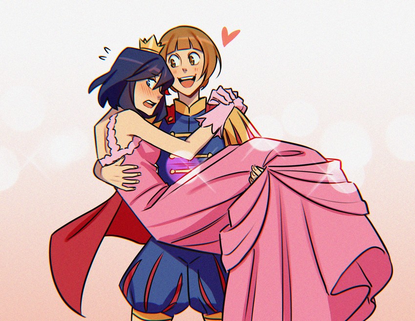 matoi ryuuko and mankanshoku mako (kill la kill) drawn by pockicchi