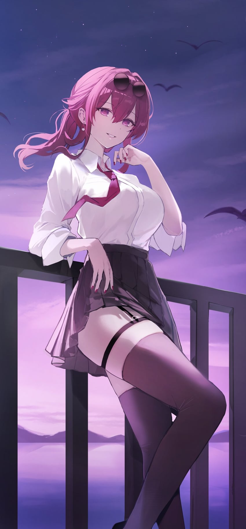 kafka (honkai and 1 more) drawn by vb_vibe