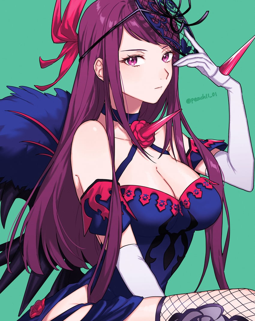 ivy (fire emblem and 1 more) drawn by shamu_(peach11_01)