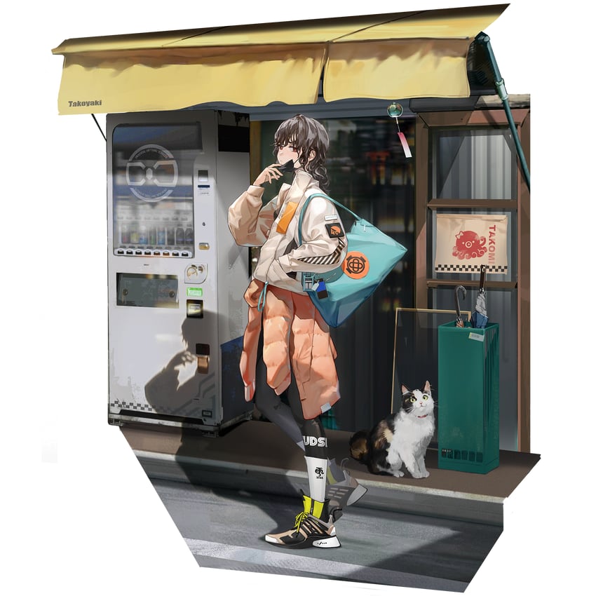 hatsuchiri (girls' frontline and 1 more) drawn by lin+