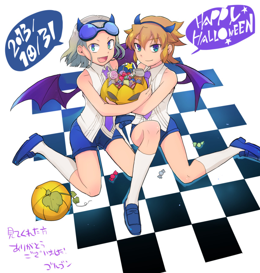 mark kruger and dylan keith (inazuma eleven) drawn by gorugon