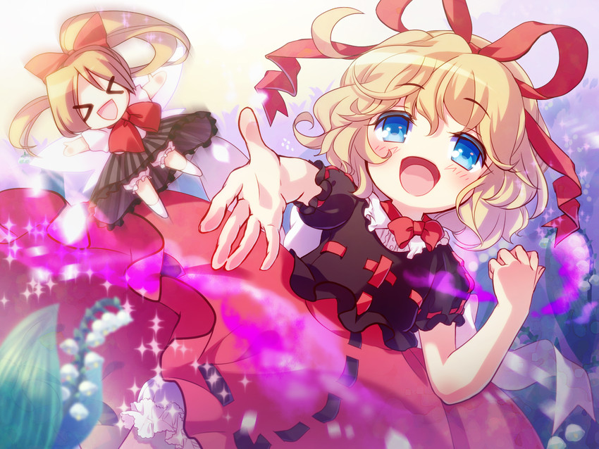 medicine melancholy and su-san (touhou) drawn by amo_(shibu3)