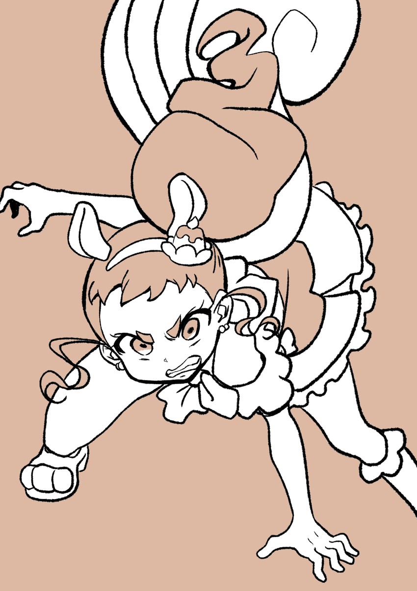 arisugawa himari and cure custard (precure and 1 more) drawn by tankobukids