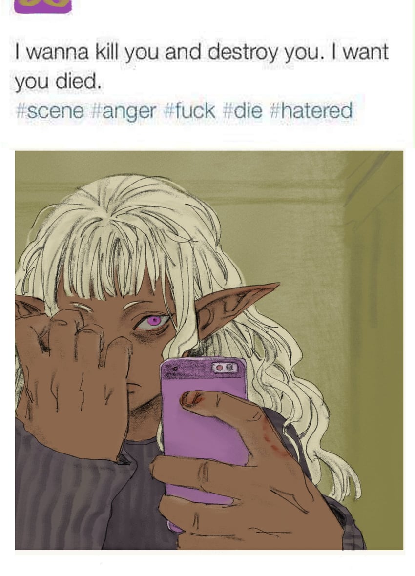 thistle (dungeon meshi and 1 more) drawn by 11agares