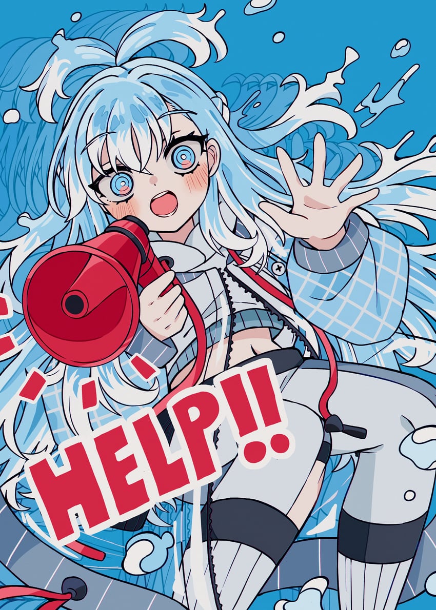 kobo kanaeru (hololive and 2 more) drawn by melonbread