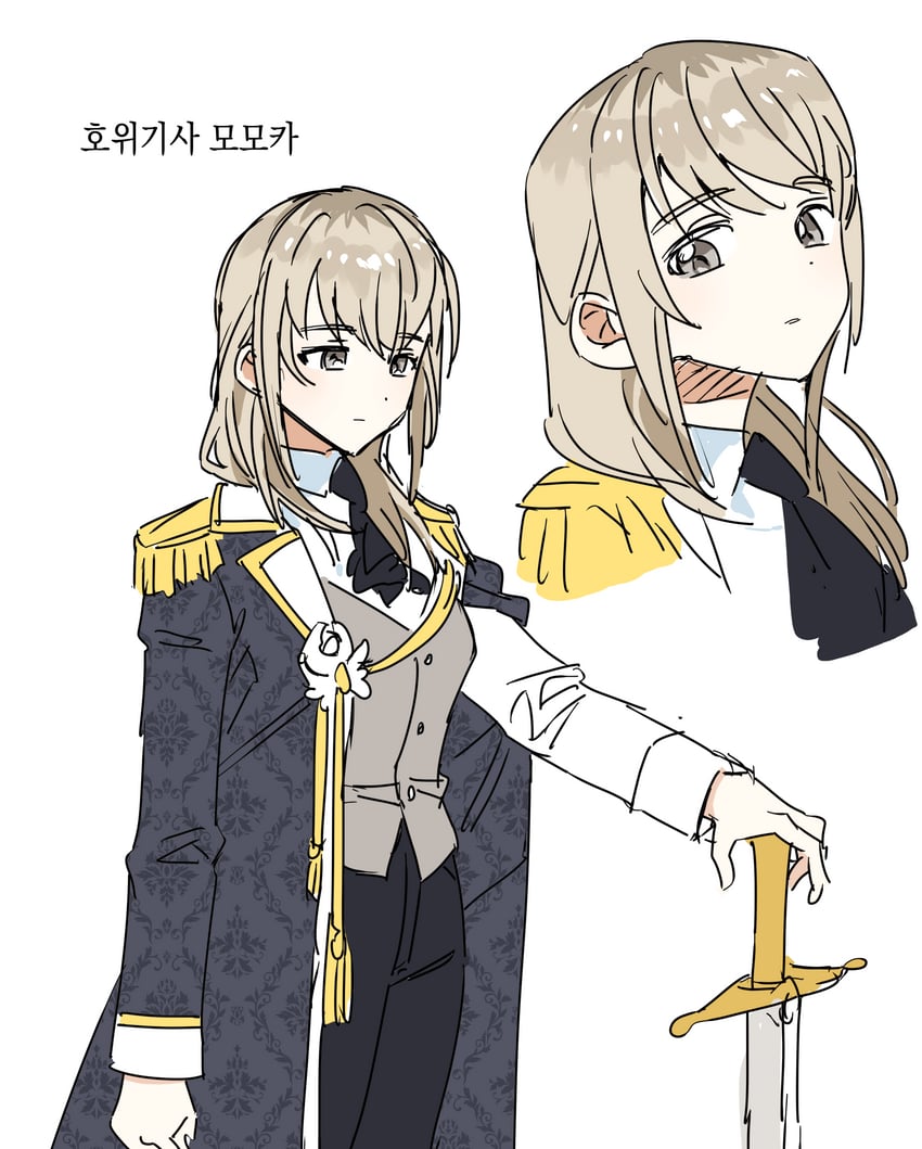 kawaragi momoka (girls band cry) drawn by habsida_(habsida_hpy)