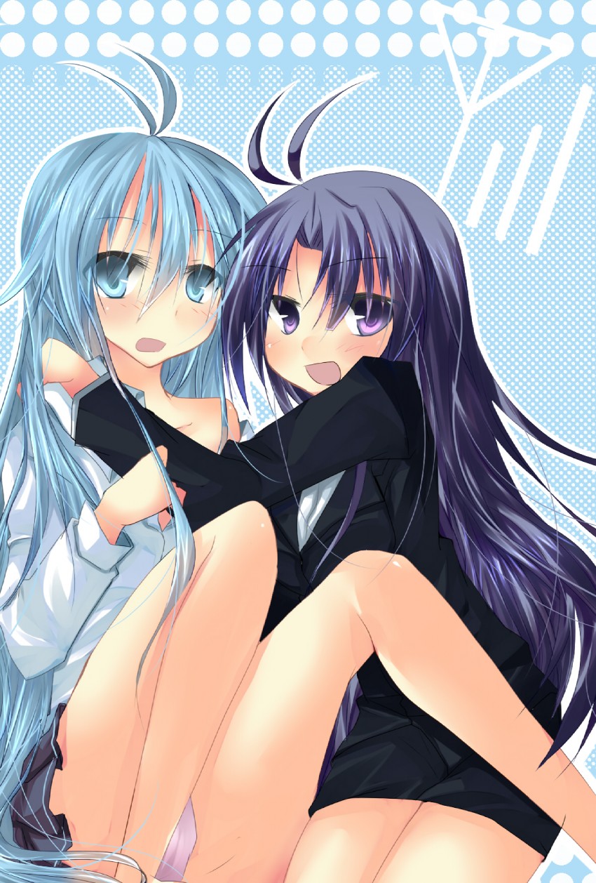 touwa erio and touwa meme (denpa onna to seishun otoko) drawn by mameguri