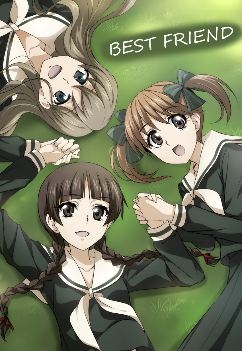fukuzawa yumi, toudou shimako, and shimazu yoshino (maria-sama ga miteru) drawn by tokiani