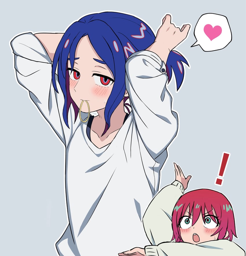 amate yuzuriha and shuji ito (gundam and 1 more) drawn by ca_ligula_(extendzamonas)