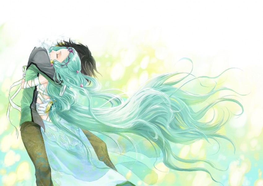 hisui hearts and lithia spodumene (tales of and 1 more) drawn by beri_(pixiv357453)