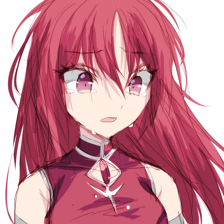 sakura kyoko (mahou shoujo madoka magica) drawn by misteor