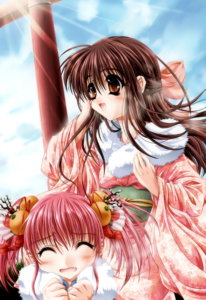 kishi aimi and kashima kiyomi (princess brave) drawn by miyama-zero